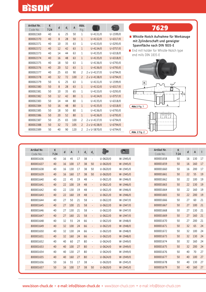 BISON Main Catalog Clamping Technology n.: 21284 - Pagina 598