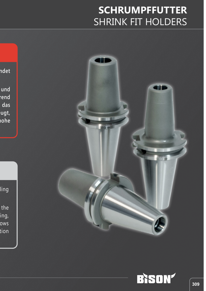 BISON Main Catalog Clamping Technology Nb. : 21284 - Page 607