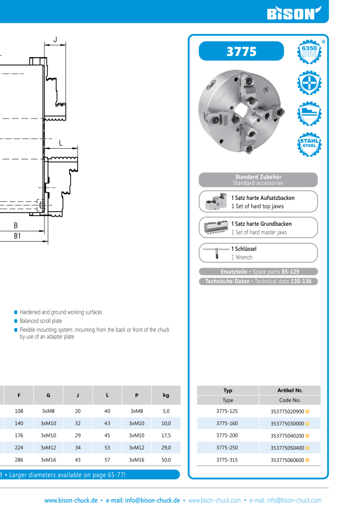 BISON Main Catalog Clamping Technology n.: 21284 - Pagina 61