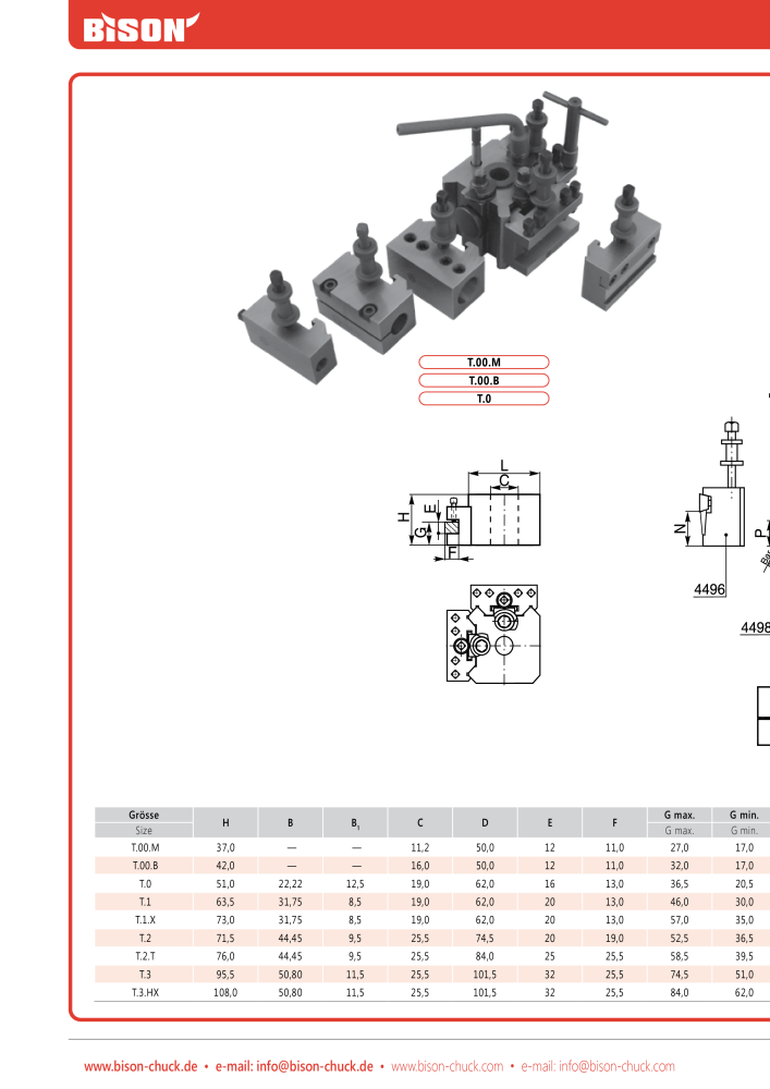 BISON Main Catalog Clamping Technology NR.: 21284 - Seite 670