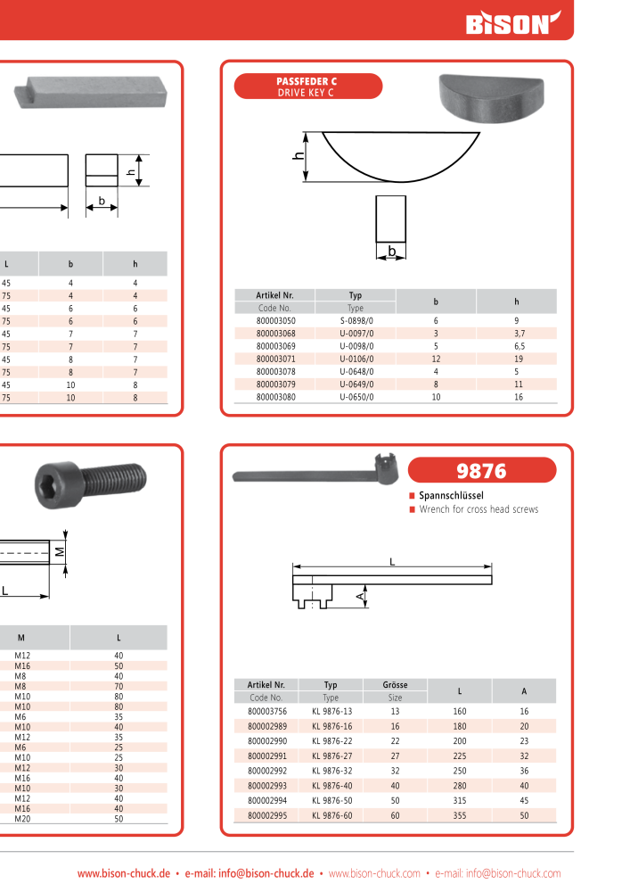 BISON Main Catalog Clamping Technology Nº: 21284 - Página 689