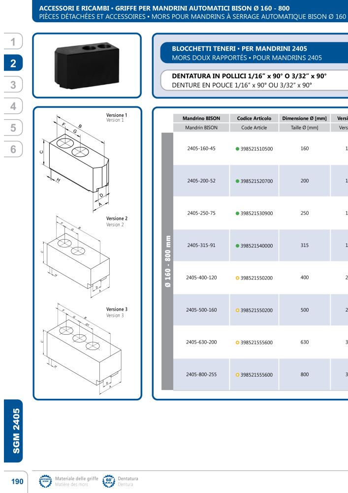 BISON Tecnologia di serraggio del catalogo principale NR.: 21286 - Seite 396