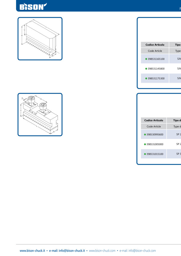 BISON Tecnologia di serraggio del catalogo principale NR.: 21286 - Strona 414
