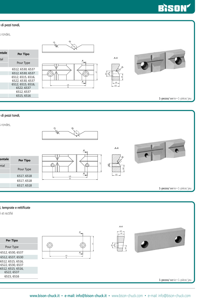 BISON Tecnologia di serraggio del catalogo principale NO.: 21286 - Page 493