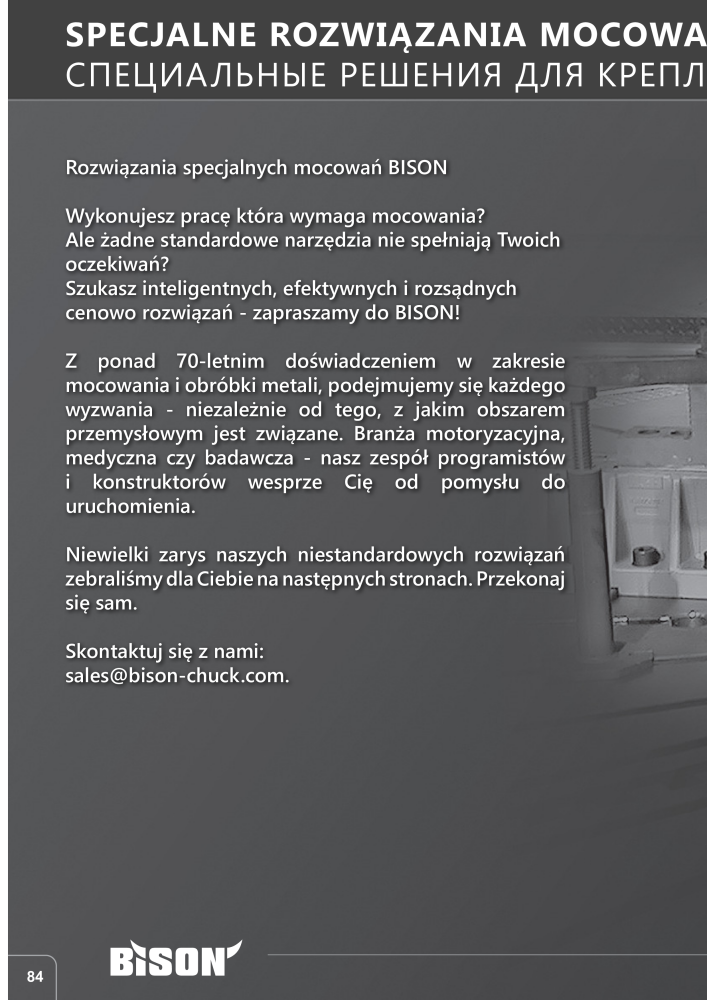 BISON Главная Каталог Зажимная техника n.: 21288 - Pagina 156