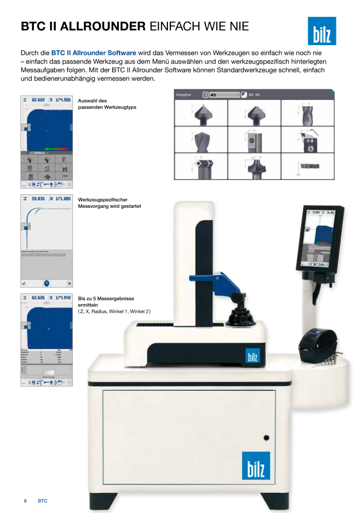 BILZ - BTC Voreinstellgeräte NR.: 21289 - Seite 8