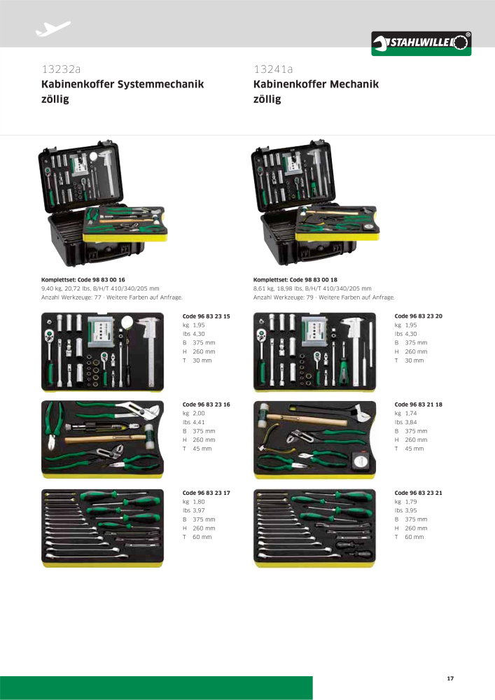STAHLWILLE Prospekt Aerospace DE NR.: 2129 - Seite 17