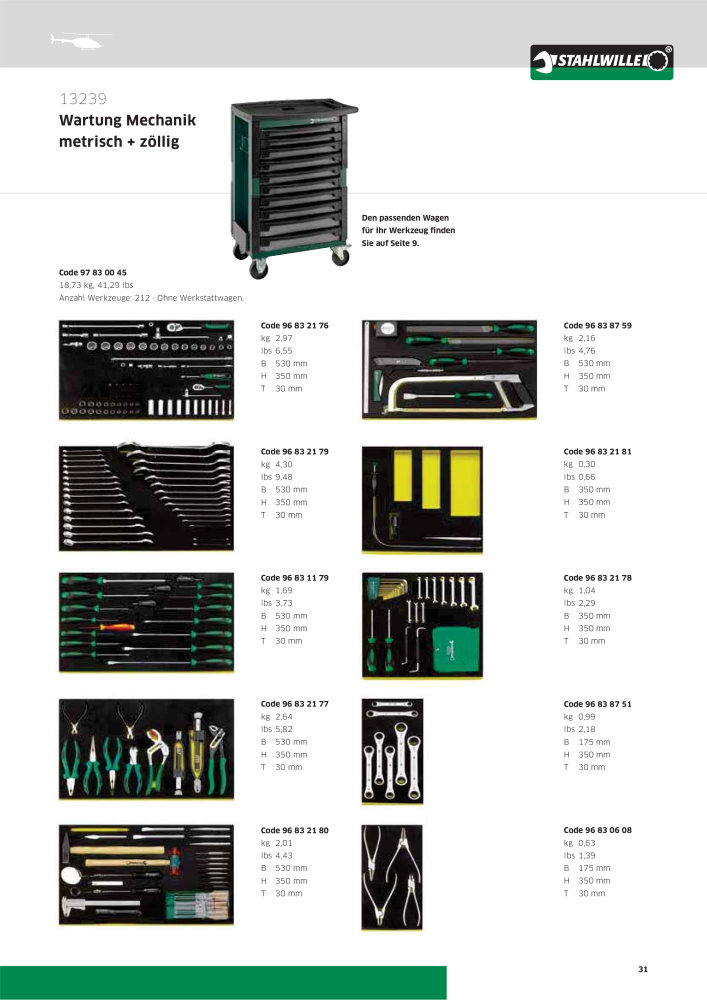 STAHLWILLE Prospekt Aerospace DE NO.: 2129 - Page 31