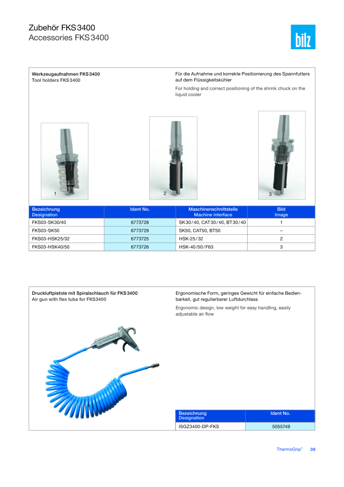 BISON - ThermoGrip ® Schrumpfgeräte NR.: 21292 - Pagina 38