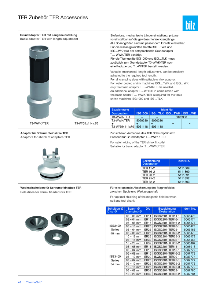 BISON - ThermoGrip ® Schrumpfgeräte NR.: 21292 - Pagina 47