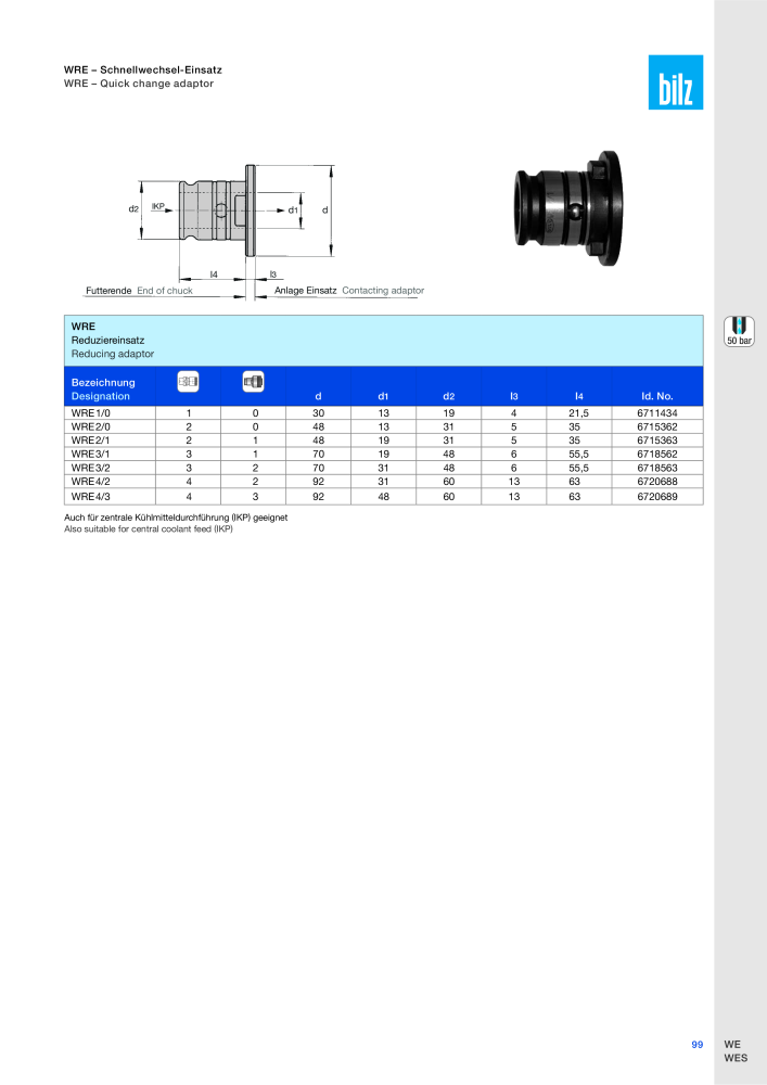 BILZ - Spannsysteme NR.: 21293 - Pagina 102