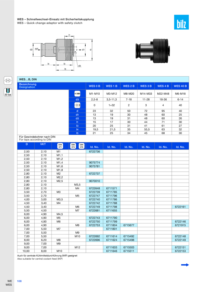 BILZ - Spannsysteme NR.: 21293 - Pagina 111