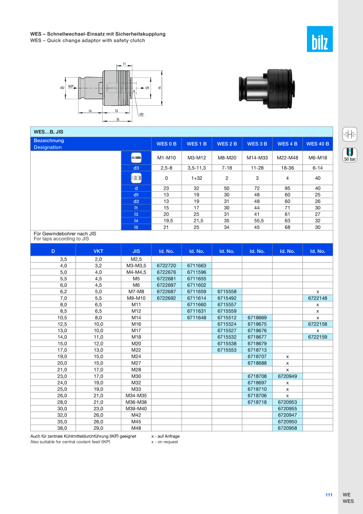 BILZ - Spannsysteme NR.: 21293 - Pagina 114