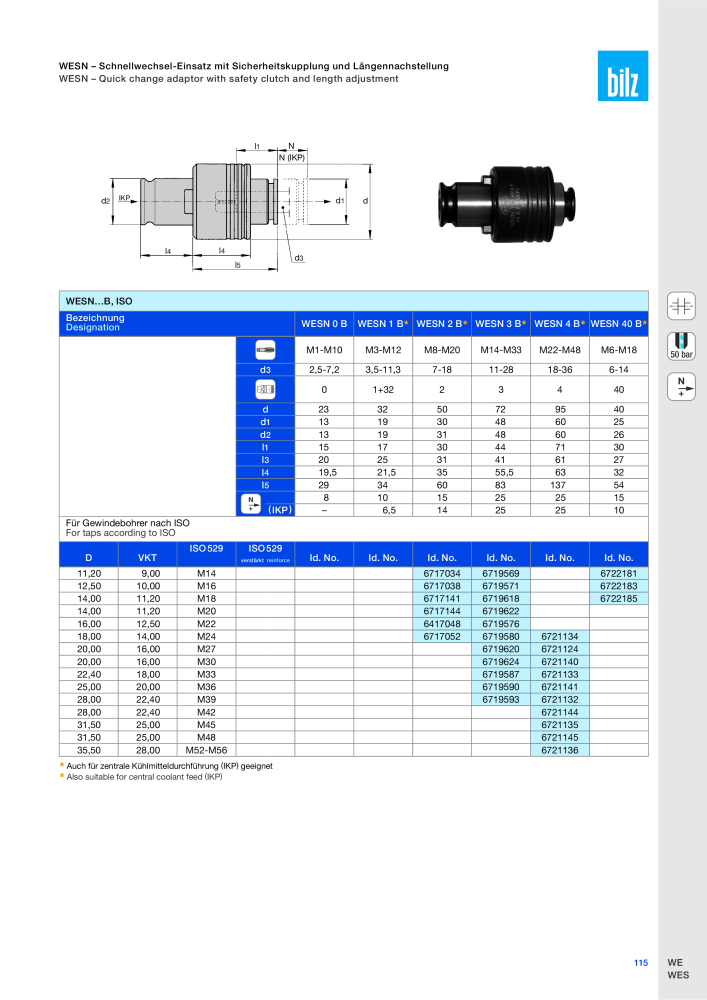 BILZ - Spannsysteme NR.: 21293 - Pagina 118