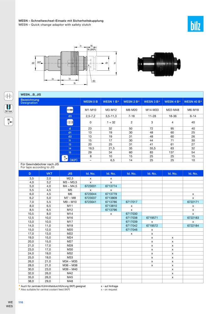 BILZ - Spannsysteme NR.: 21293 - Pagina 119