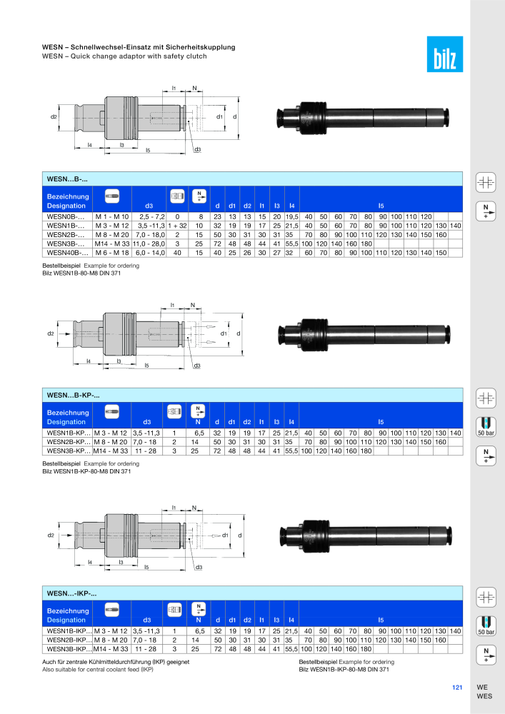 BILZ - Spannsysteme NR.: 21293 - Seite 124