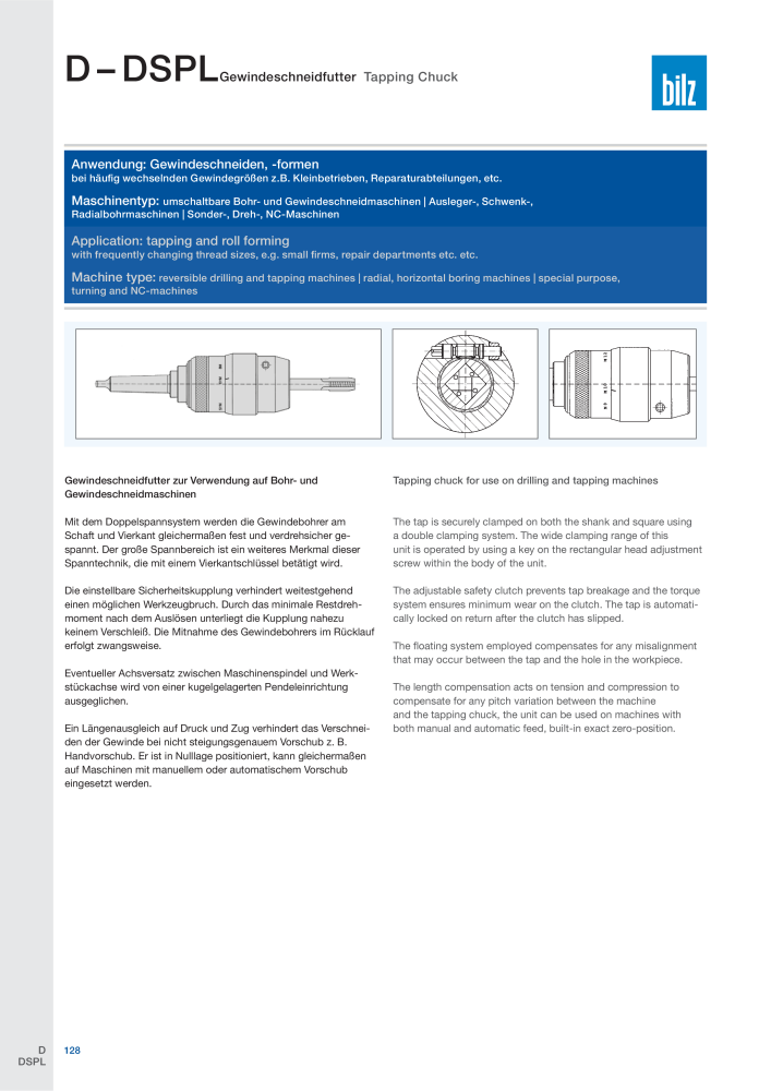 BILZ - Spannsysteme NR.: 21293 - Pagina 131