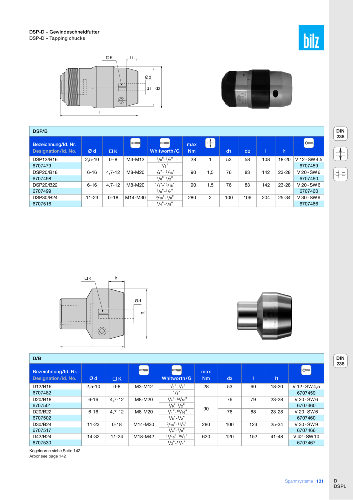 BILZ - Spannsysteme NR.: 21293 - Pagina 134