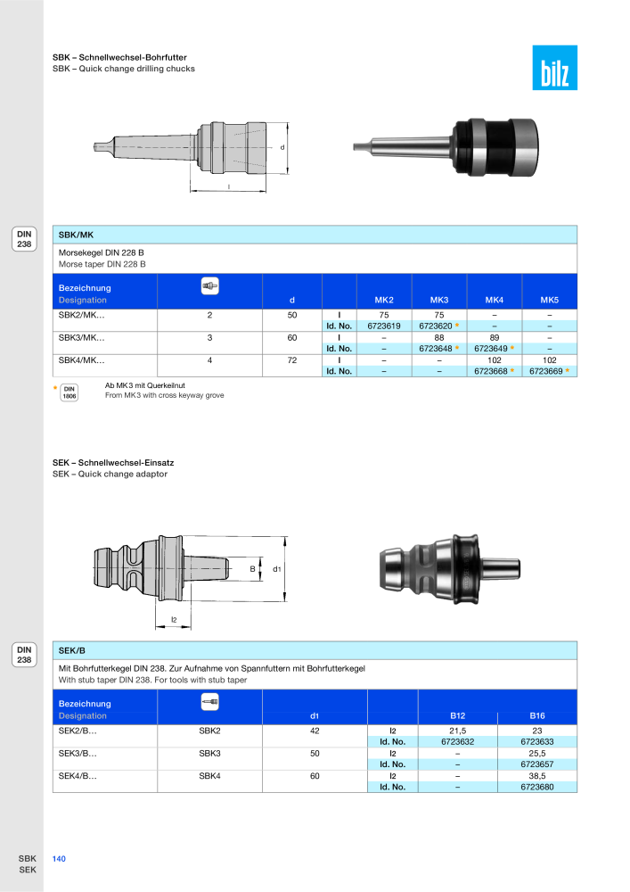 BILZ - Spannsysteme NR.: 21293 - Pagina 143