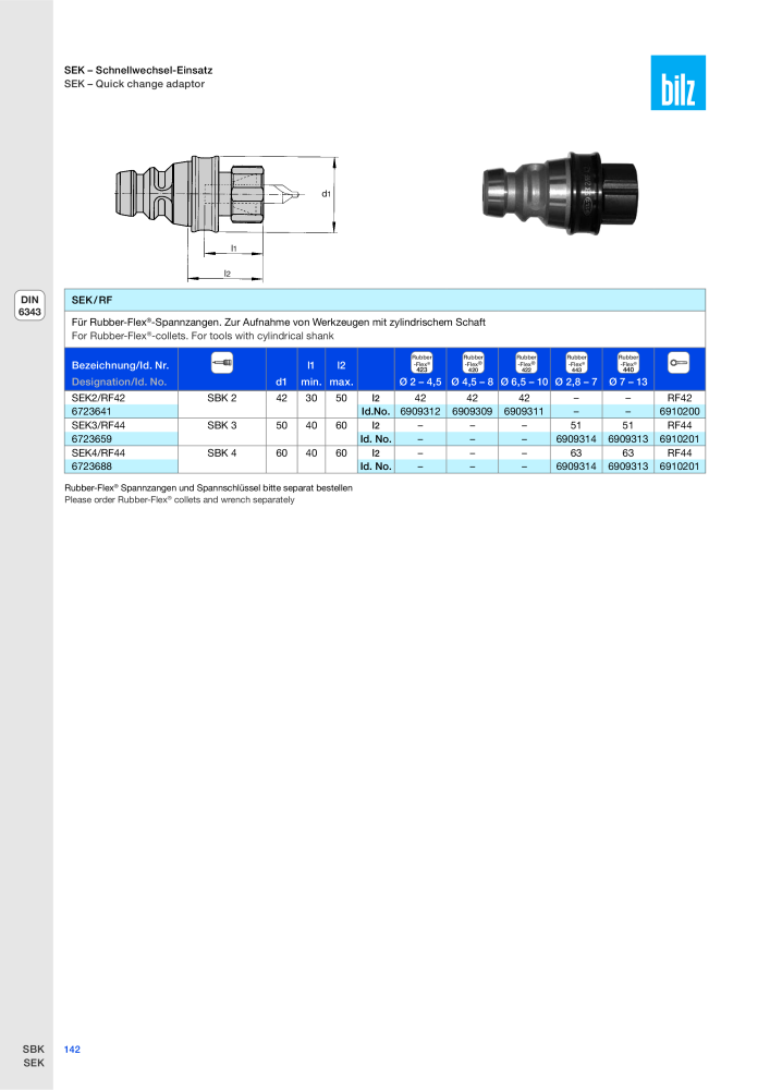 BILZ - Spannsysteme NR.: 21293 - Pagina 145