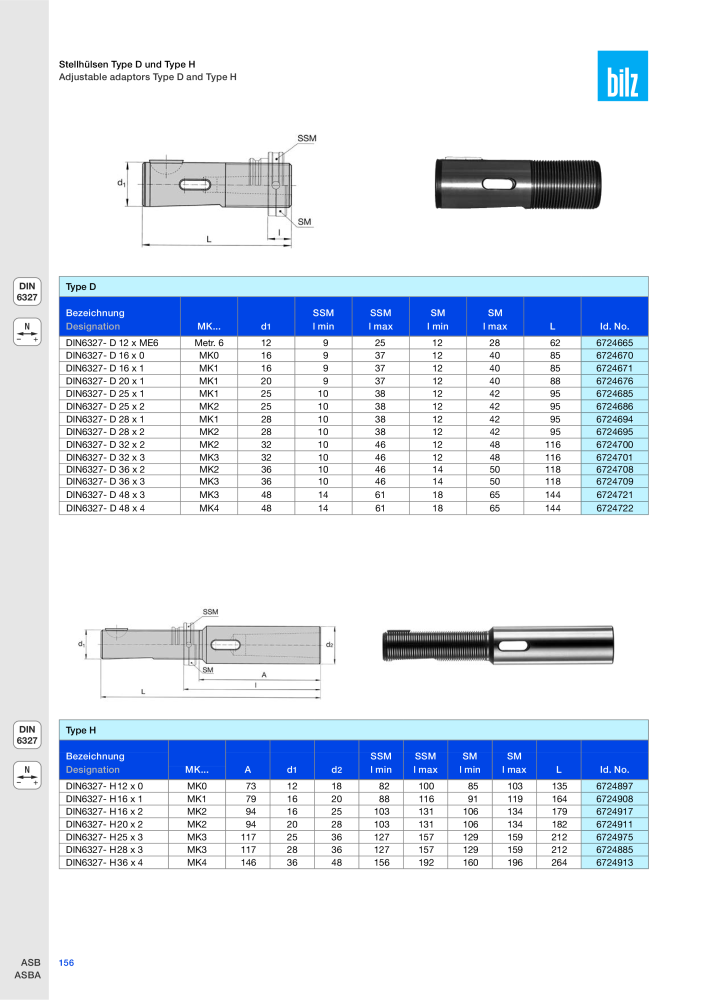 BILZ - Spannsysteme NR.: 21293 - Pagina 159