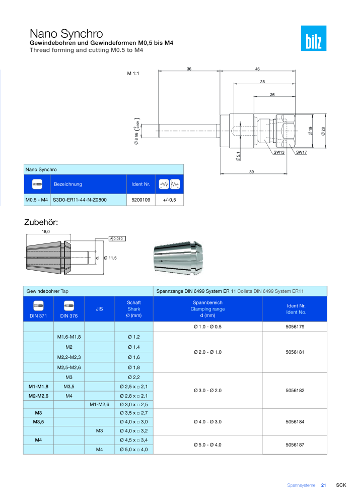 BILZ - Spannsysteme NR.: 21293 - Pagina 22