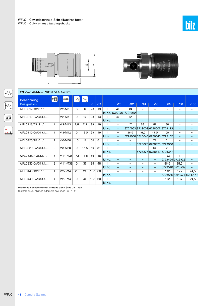 BILZ - Spannsysteme NR.: 21293 - Pagina 45