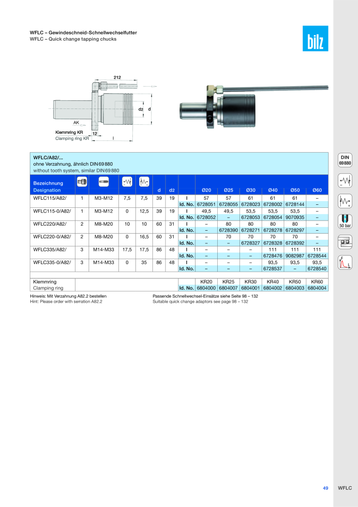 BILZ - Spannsysteme NR.: 21293 - Pagina 50