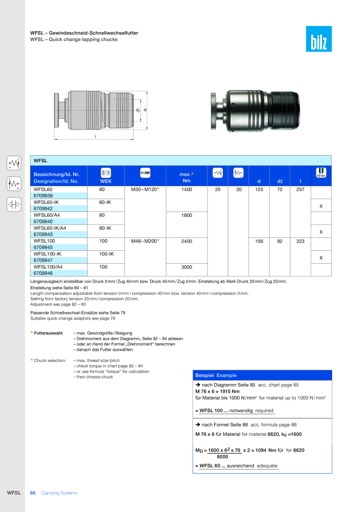 BILZ - Spannsysteme NR.: 21293 - Pagina 69