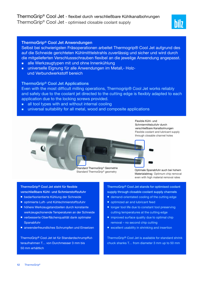 BILZ - ThermoGrip ® Schrumpfspannfutter NR.: 21294 - Seite 11