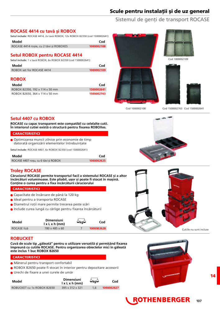 Rothenberger Catalog principal NR.: 21295 - Strona 107