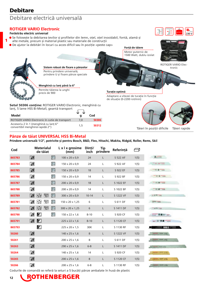 Rothenberger Catalog principal Nº: 21295 - Página 12