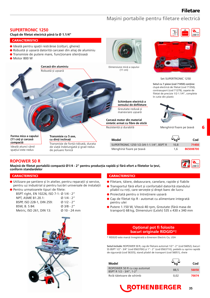 Rothenberger Catalog principal NR.: 21295 - Pagina 35