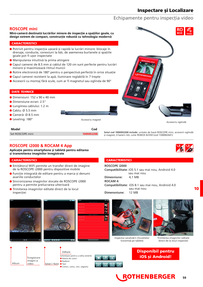 Rothenberger Catalog principal NO.: 21295 - Page 59