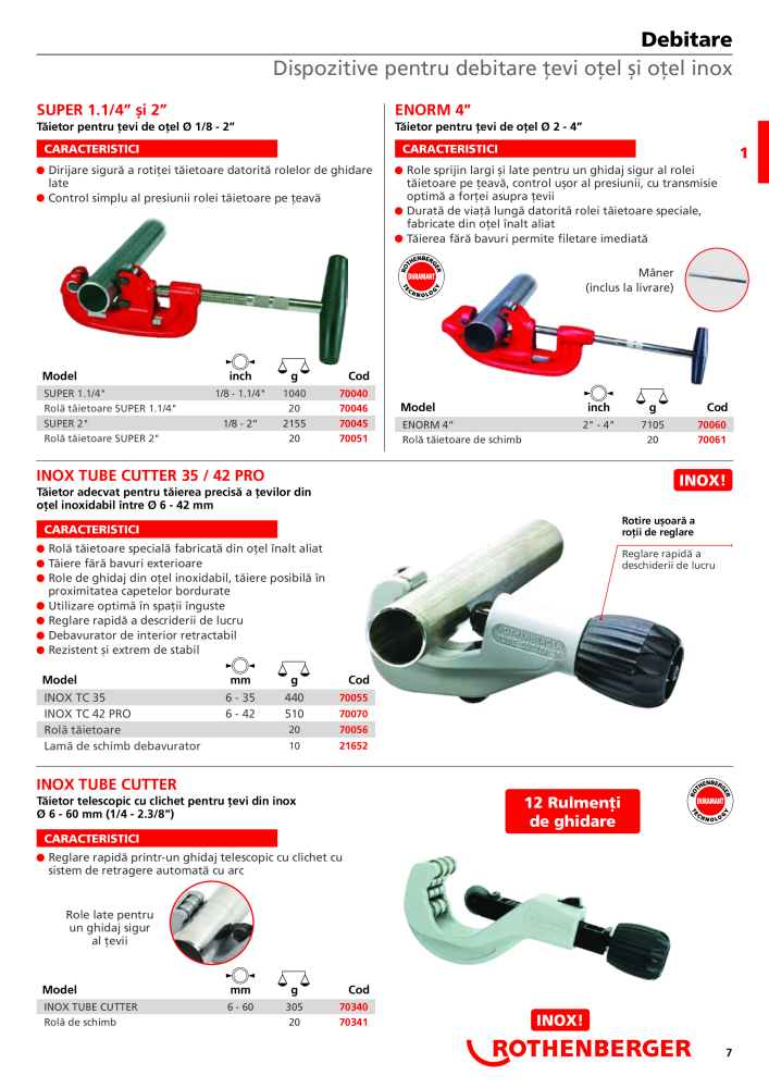 Rothenberger Catalog principal Nº: 21295 - Página 7