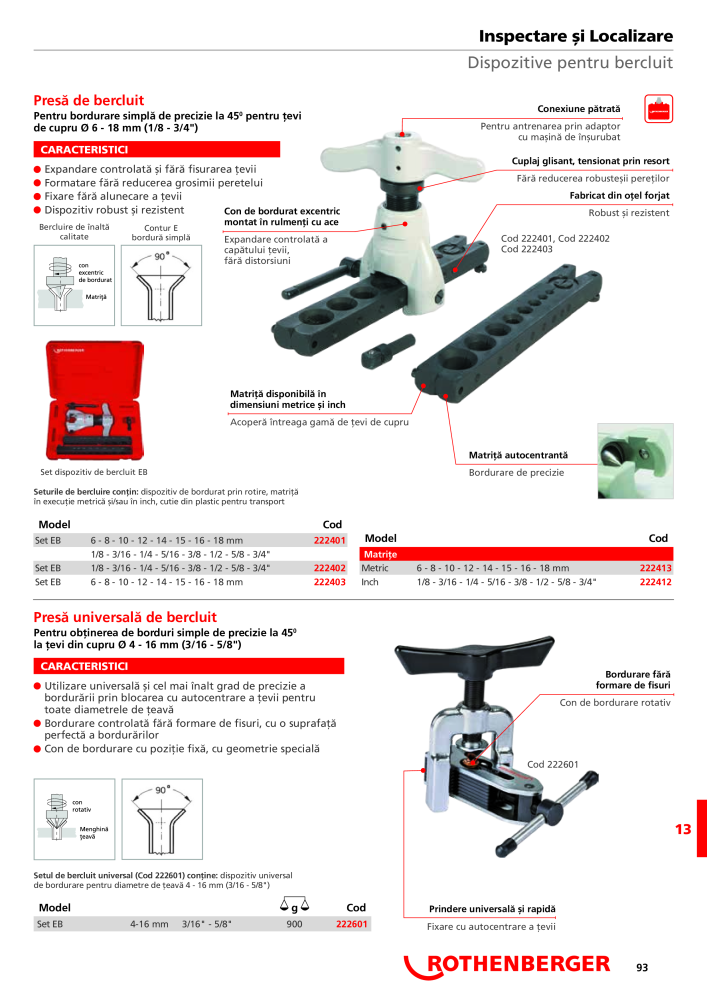 Rothenberger Catalog principal NO.: 21295 - Page 93