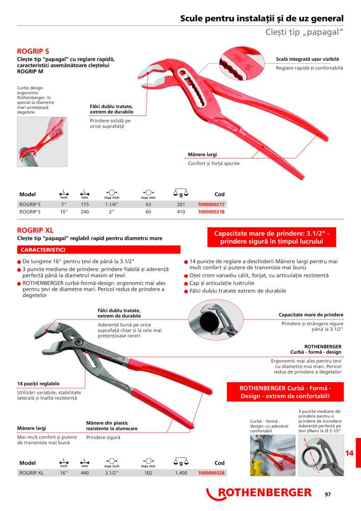 Rothenberger Catalog principal Nº: 21295 - Página 97