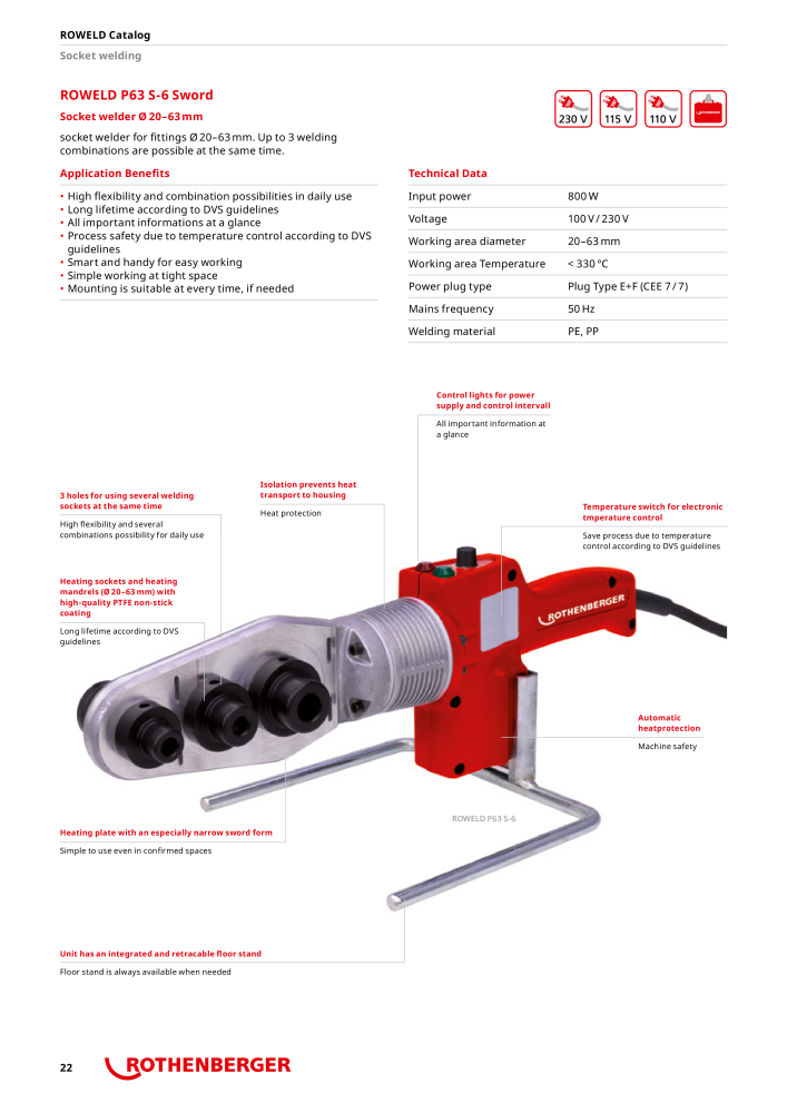 Rothenberger ROWELD Catalog NEJ.: 21303 - Sida 22