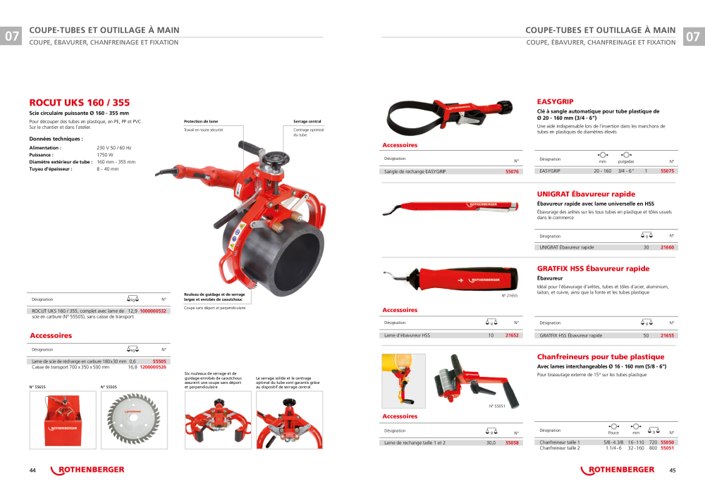 Catalogue ROWELD de Rothenberger Nb. : 21304 - Page 23