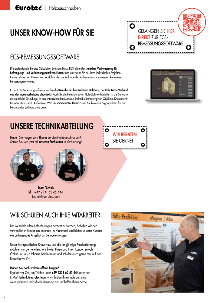 Eurotec Katalog Holzbauschrauben NR.: 21320 - Seite 4