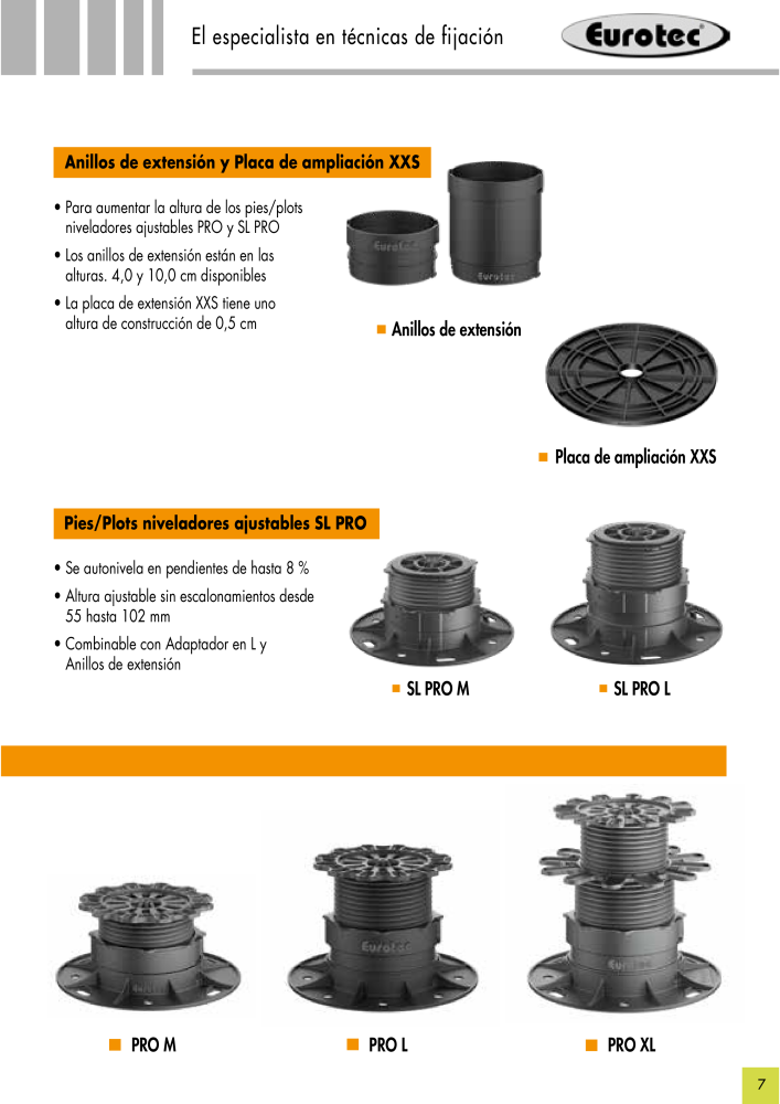 Catálogo Eurotec Sistema de Piedra NO.: 21328 - Page 7