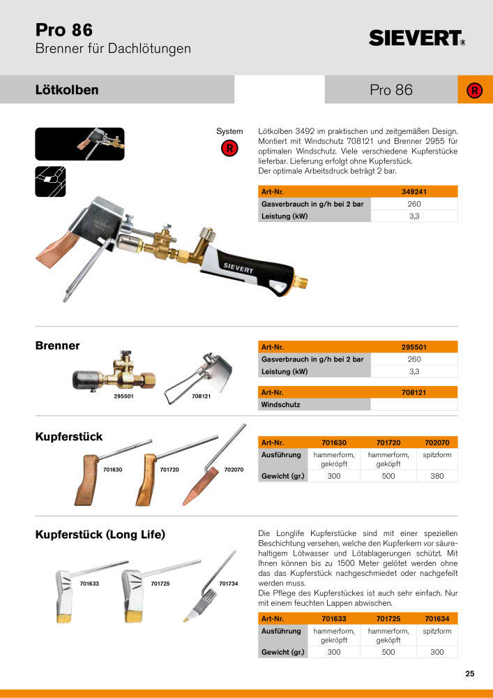 Sievert Hauptkatalog NR.: 2133 - Pagina 25