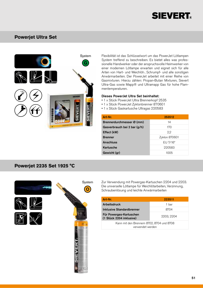 Sievert Hauptkatalog n.: 2133 - Pagina 51