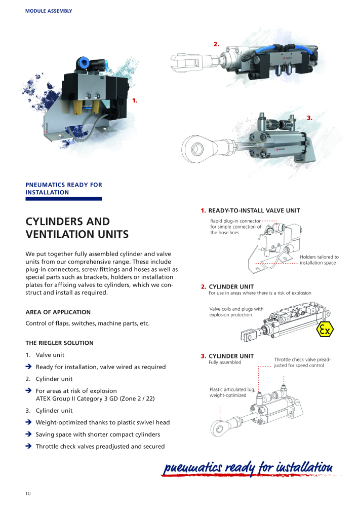 Riegler Brochure: Customer solutions, modules & cylinder service NR.: 21402 - Seite 10