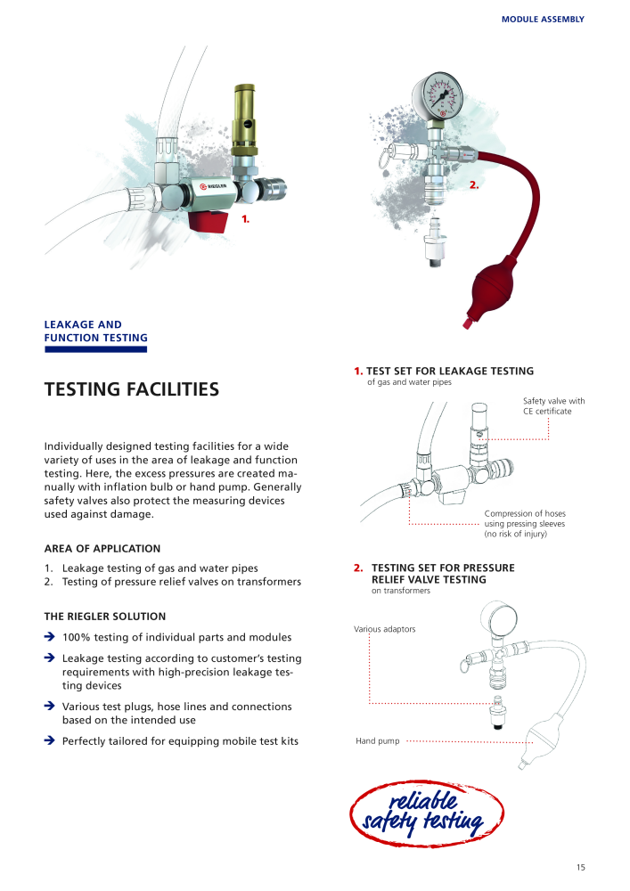 Riegler Brochure: Customer solutions, modules & cylinder service NR.: 21402 - Seite 15