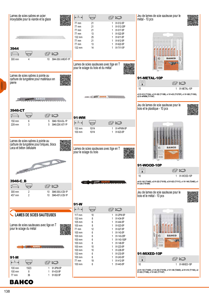 Outils du catalogue général BAHCO NR.: 21403 - Seite 140