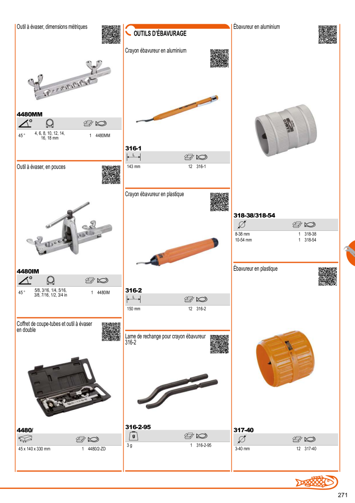 Outils du catalogue général BAHCO NR.: 21403 - Seite 273