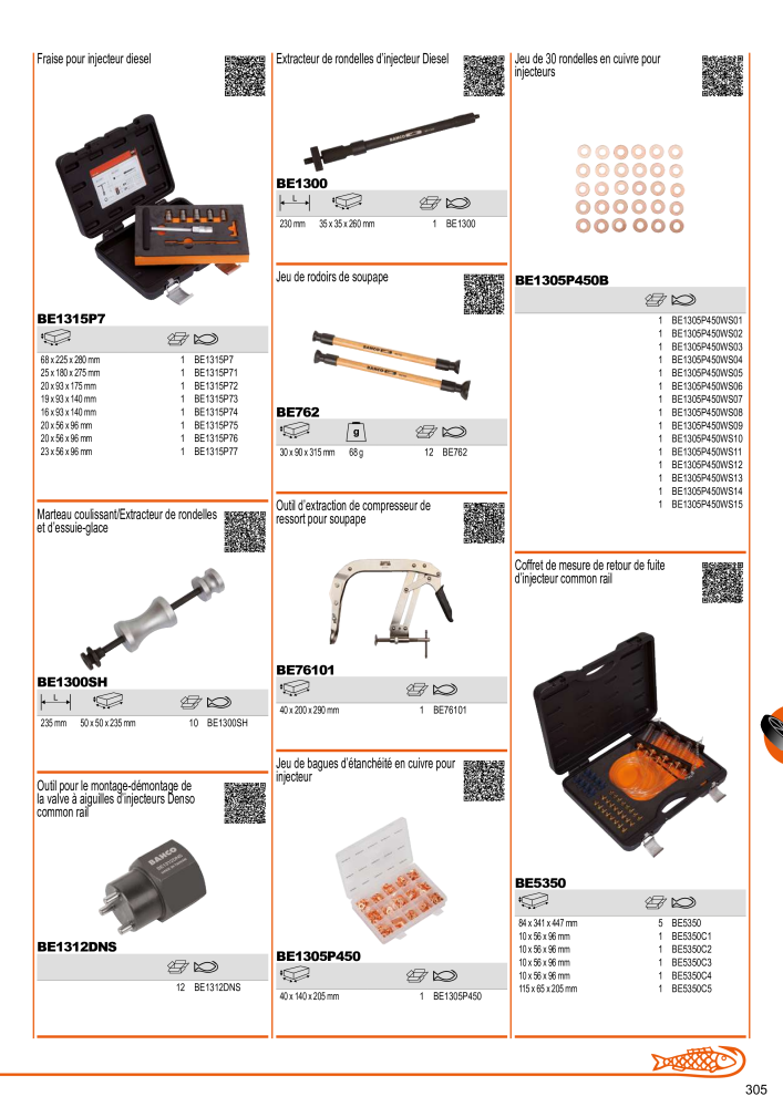 Outils du catalogue général BAHCO NR.: 21403 - Pagina 307