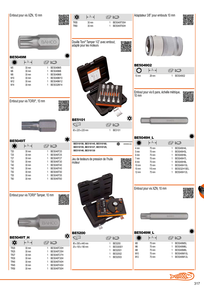 Outils du catalogue général BAHCO NR.: 21403 - Seite 319