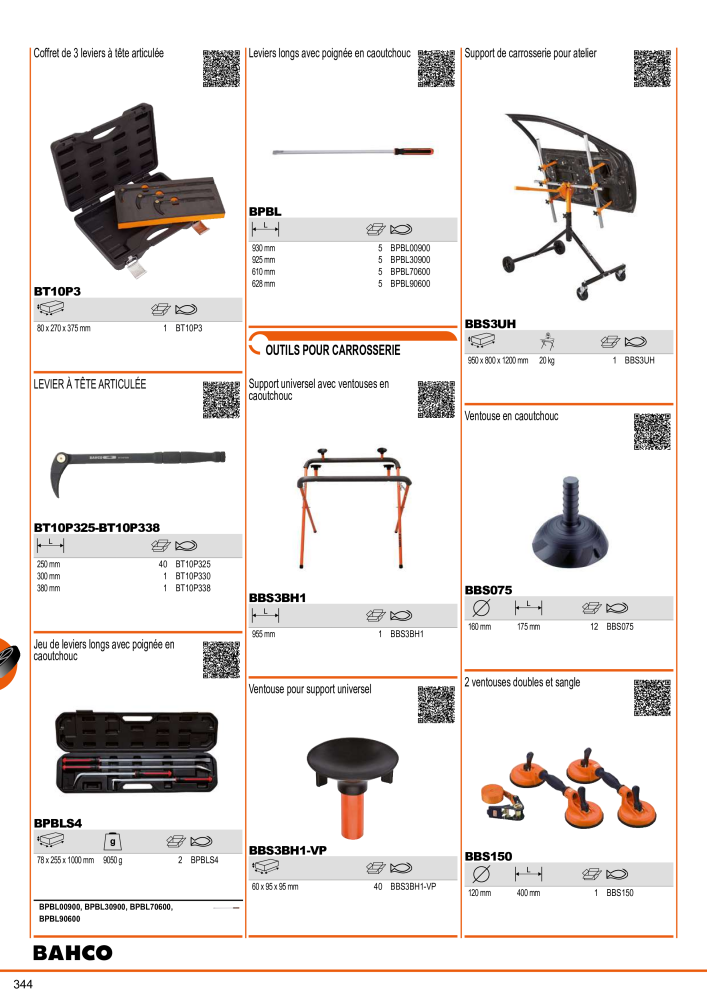 Outils du catalogue général BAHCO NR.: 21403 - Pagina 346